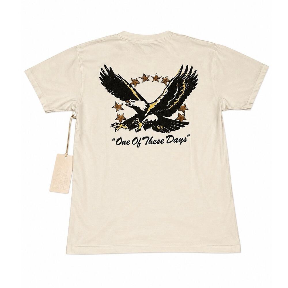 Madewell x One Of These Days Eagle Graphic Tee Small NWT